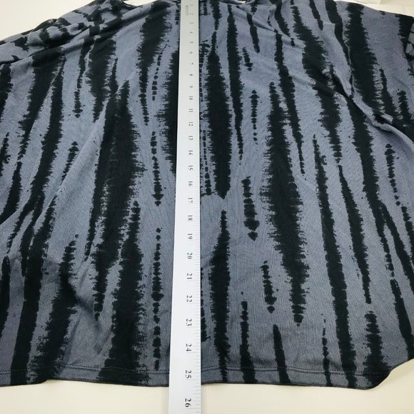 Terra And Sky Women's Size 3X 24W-26W V-Neck Twist Side Brushed Long Sleeve Top - Picture 13 of 15